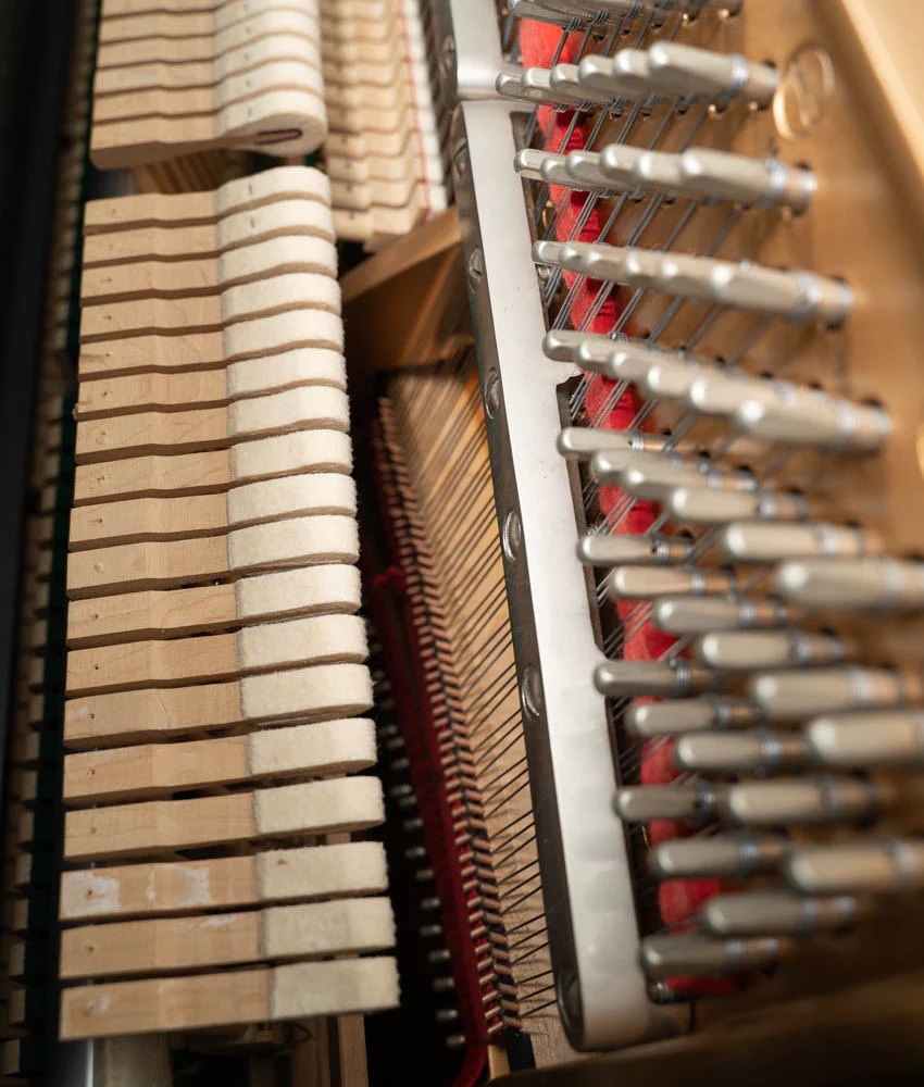 1999 Steinway & Sons 1098 Studio Piano w/ PianoDisc | Satin Ebony - Image 6