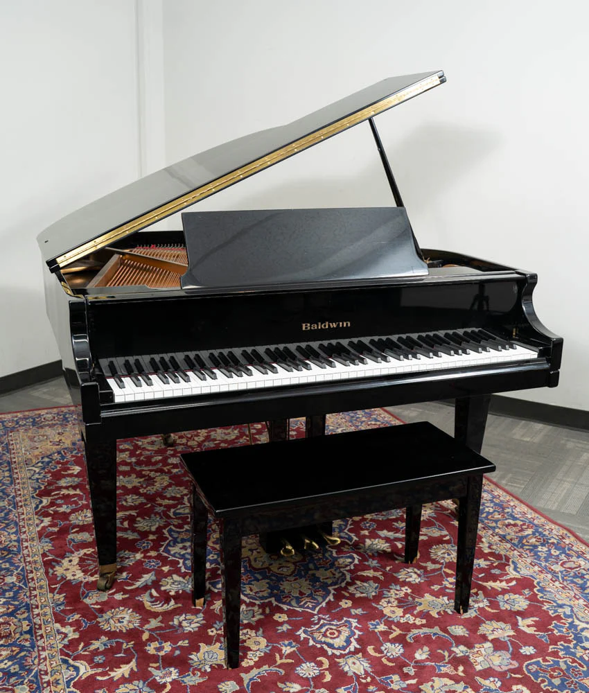 Baldwin Grand Piano | Polished Ebony | Used - Image 3