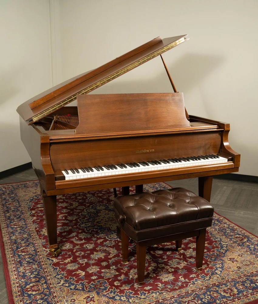 Baldwin Model L Grand Piano | Satin Walnut | SN: 316978 | Used - Image 3