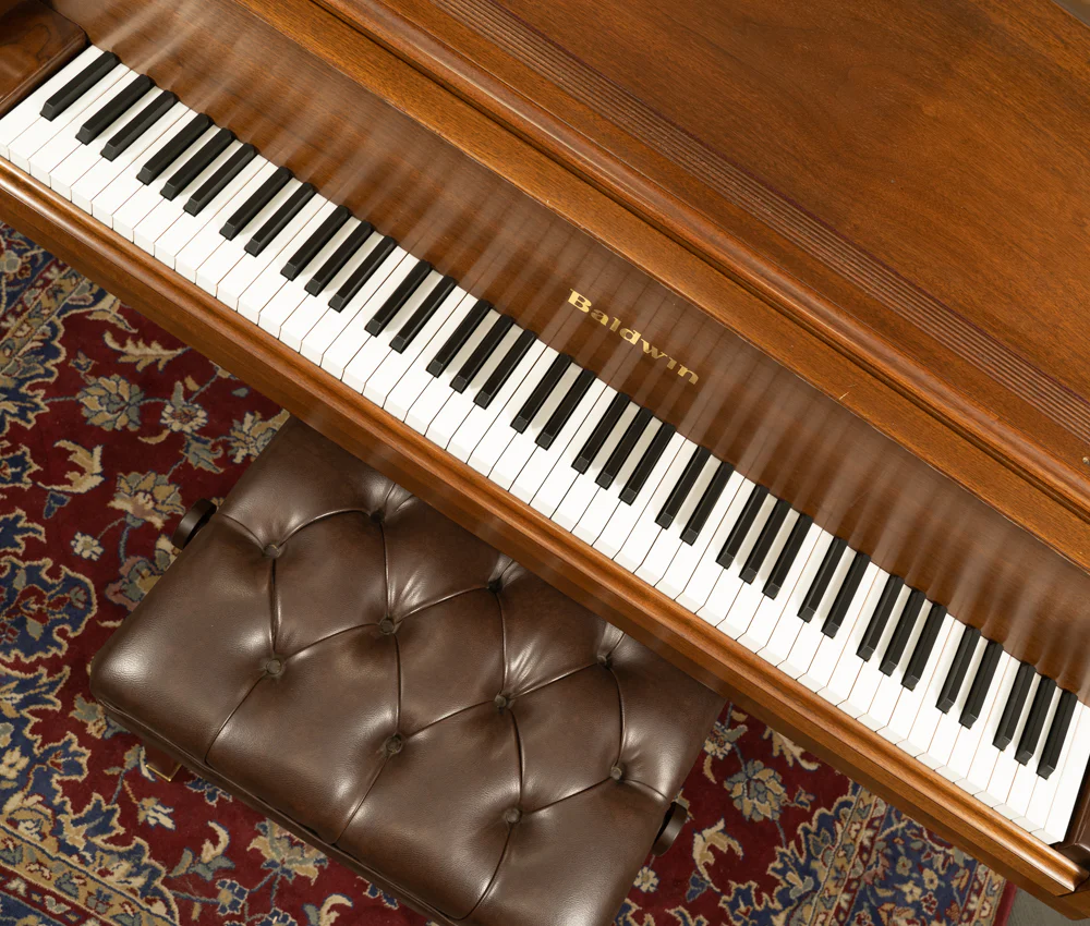 Baldwin Model L Grand Piano | Satin Walnut | SN: 316978 | Used - Image 4