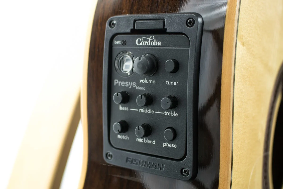 Cordoba GK Studio Negra Nylon-String Acoustic-Electric Guitar - Natural - Image 3