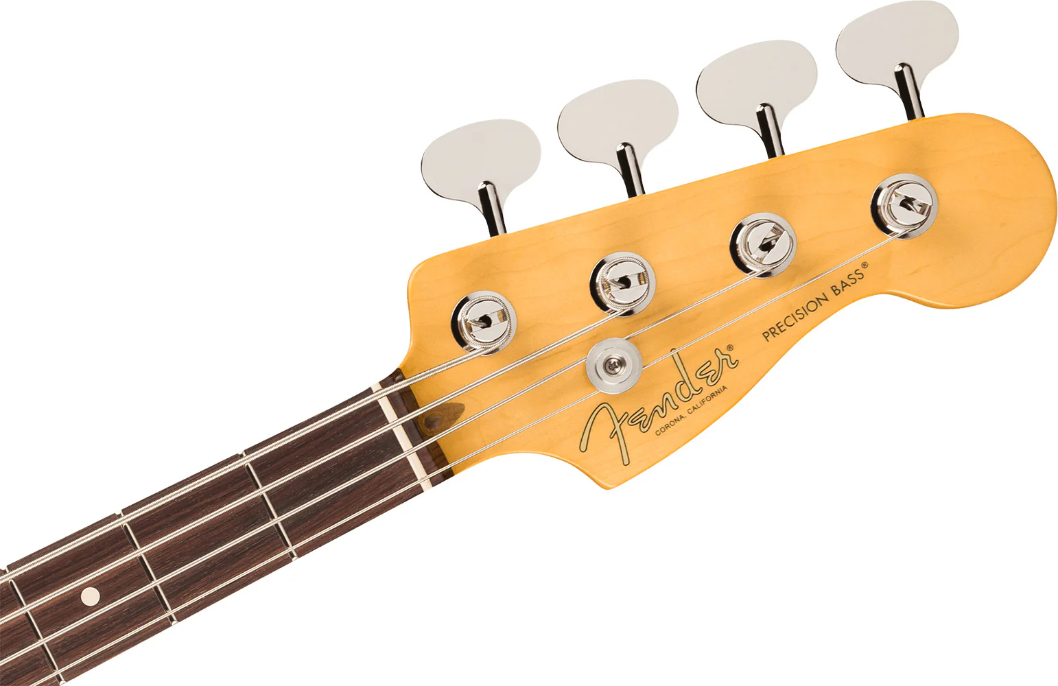 Fender American Professional Classic Precision Bass, Rosewood Fingerboard - Faded Sherwood Green Metallic - Image 6