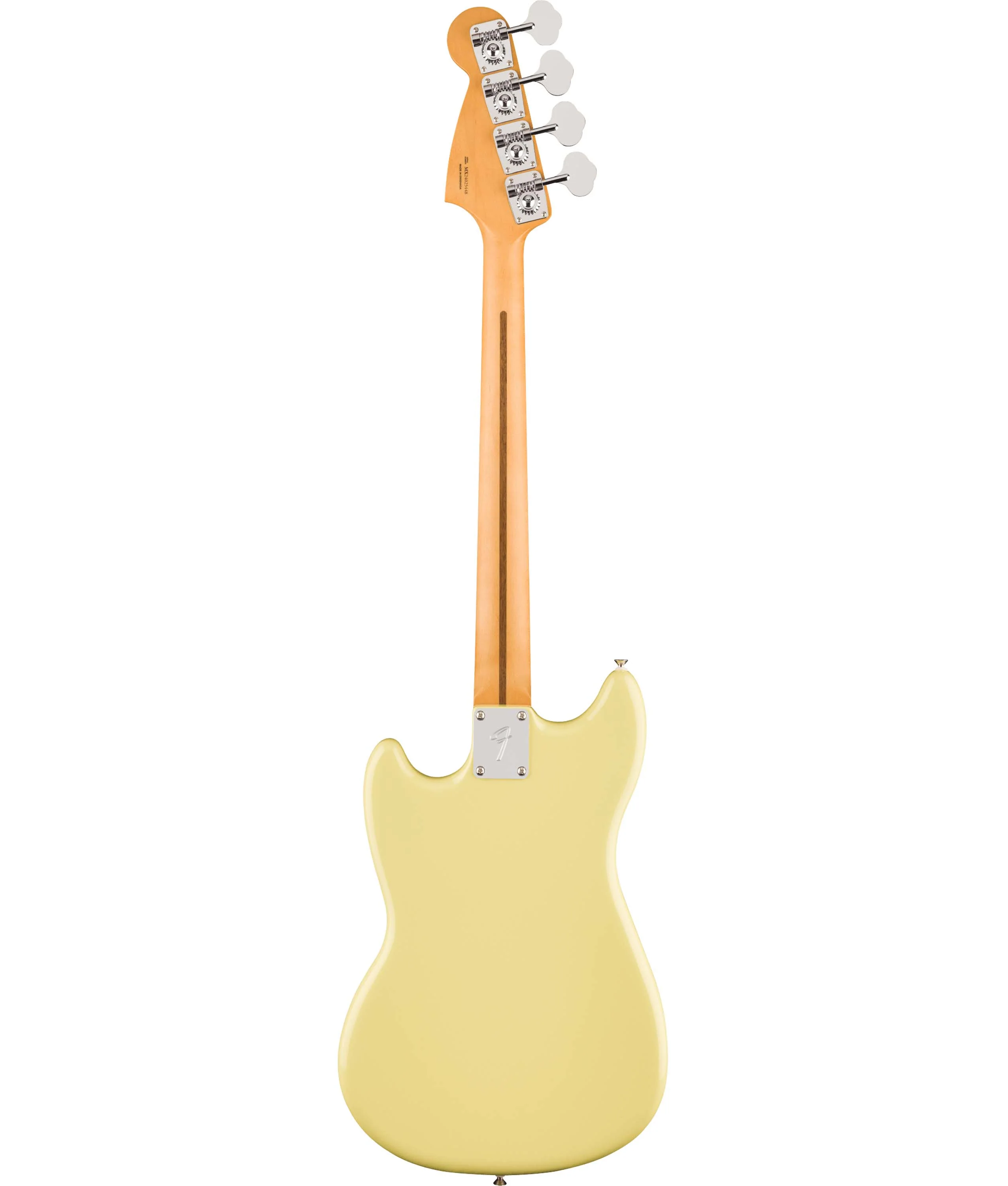 Fender Player II Mustang Bass PJ Guitar, Rosewood Fingerboard - Hialeah Yellow - Image 3