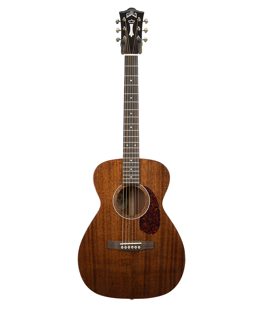 Guild M-120 Mahogany Concert Acoustic Guitar - Natural Gloss - Image 3