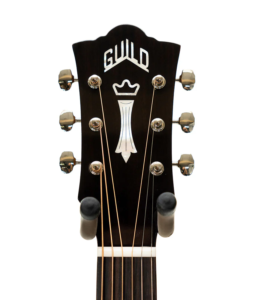 Guild M-120 Mahogany Concert Acoustic Guitar - Natural Gloss - Image 6