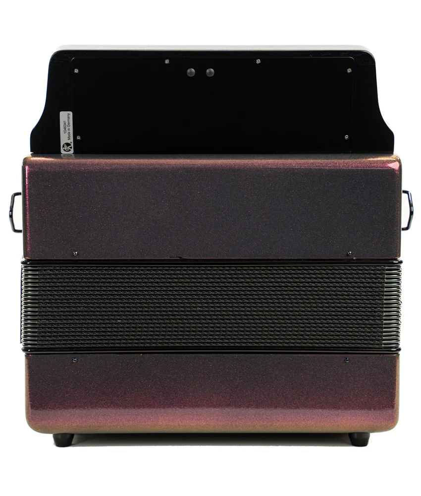 Hohner Corona C-II FBE Diatonic Accordion - Red to Gold - Image 3