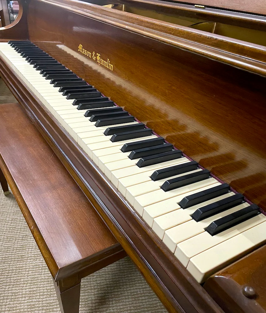 Mason & Hamlin 5'8.5" Model A Grand Piano | Polished Mahogany | SN: 87506 | Used - Image 4