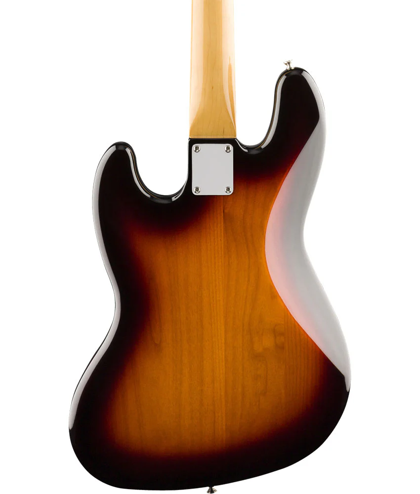 Pre-Owend Fender Vintera '60s Jazz Bass, Pau Ferro Fingerboard - 3-Color Sunburst - Image 4