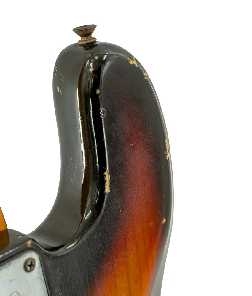 Pre-Owned Fender 1977 Precision Bass Guitar - Sunburst | Used - Image 11