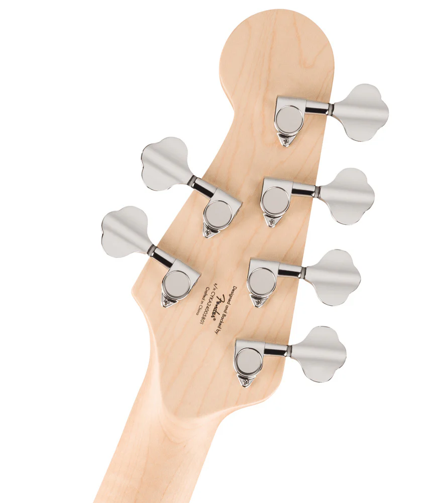 Squier Affinity Series Jazz Bass VI -Black Metallic  | New - Image 4