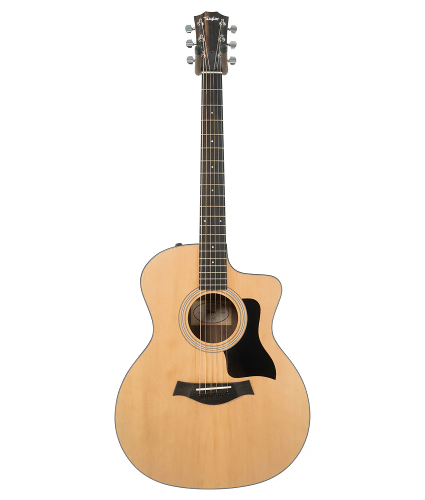Taylor 114ce Grand Auditorium Acoustic-Electric Guitar - Natural - Image 3