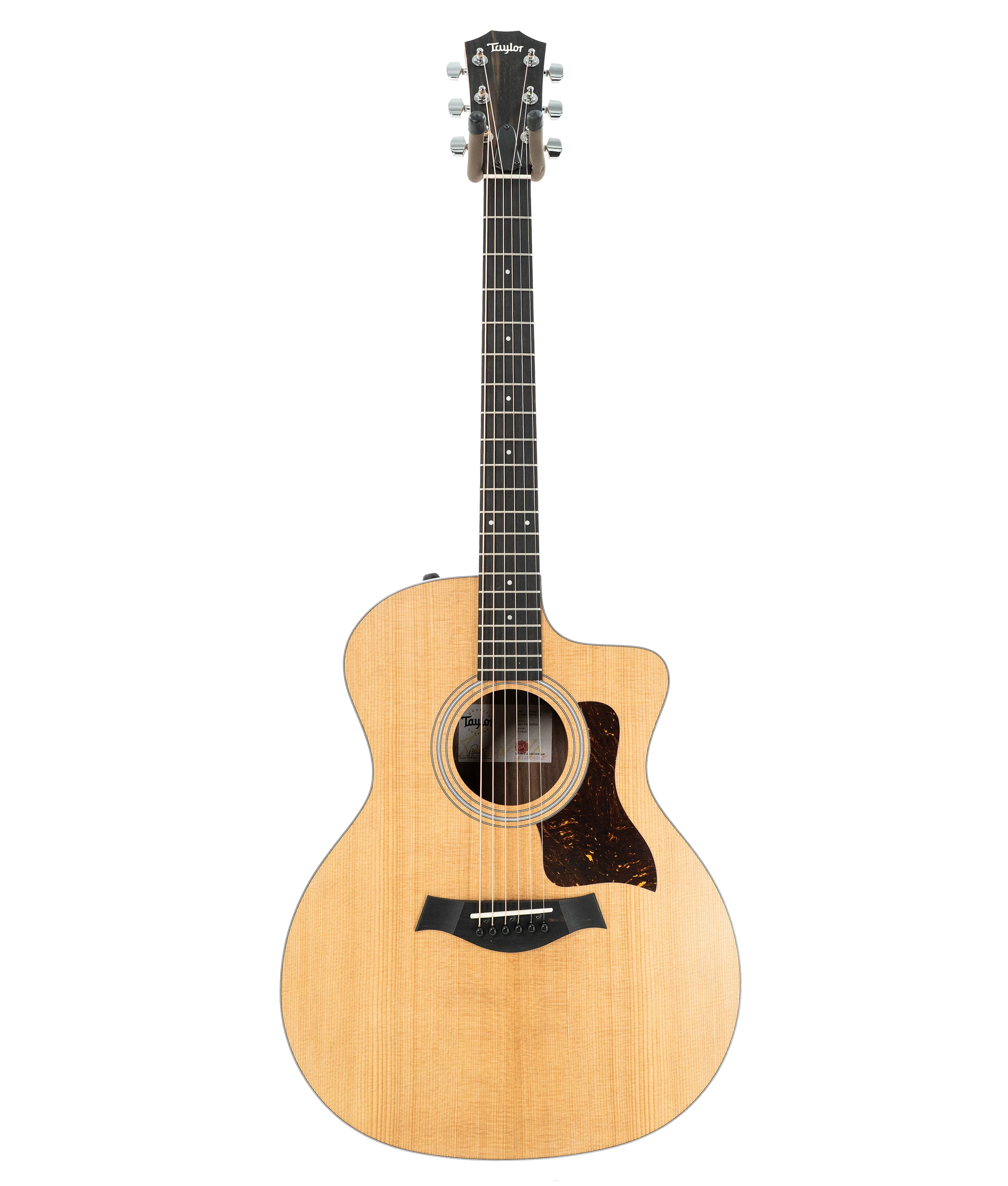 Taylor 214ce Grand Auditorium Spruce/Walnut Acoustic-Electric Guitar - Natural - Image 3
