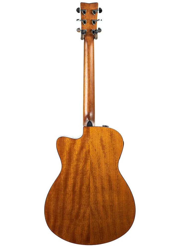 Yamaha FSX800C Small Body Acoustic-Electric Guitar Natural - Image 5